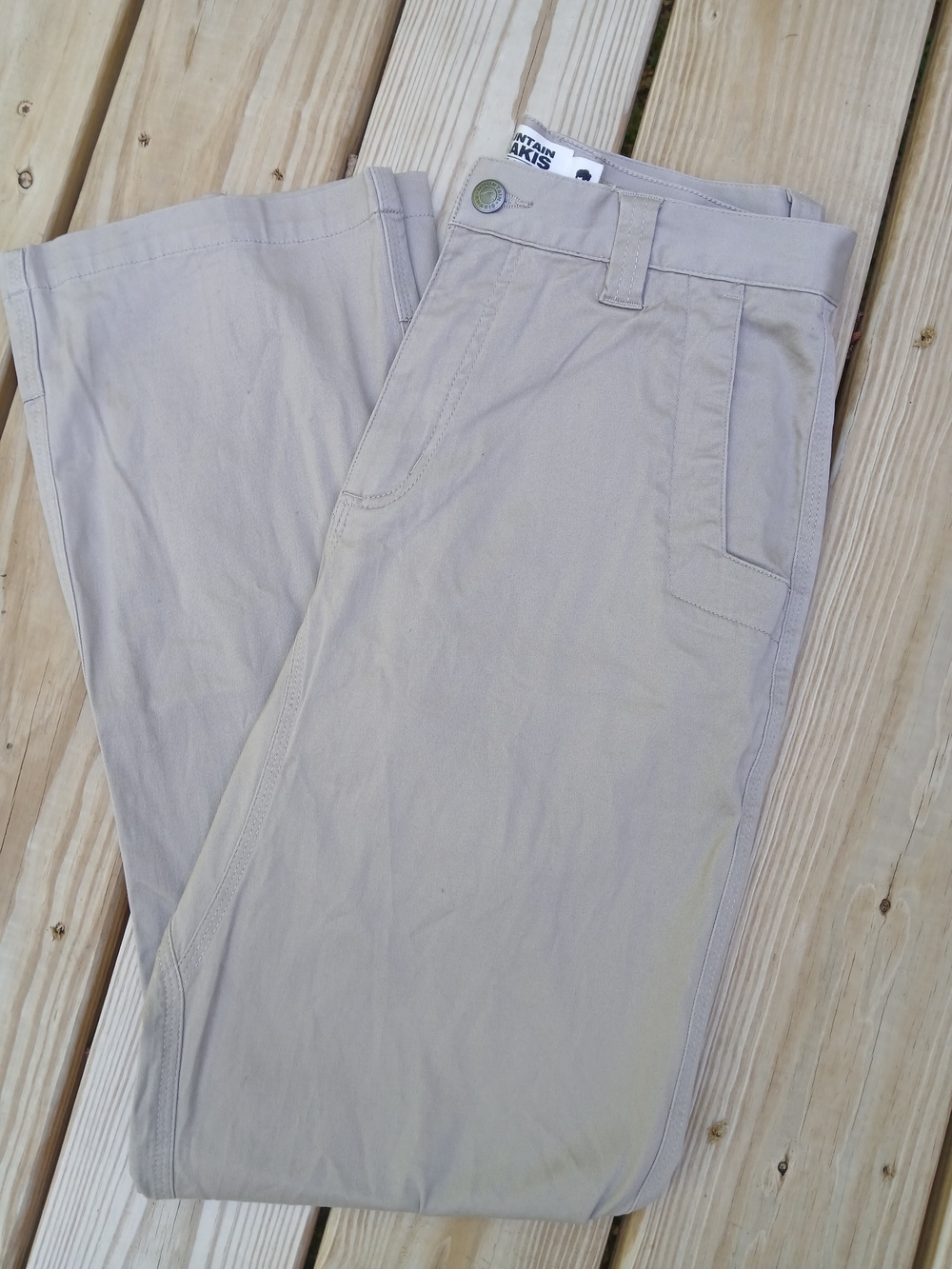 Mountain Khakis Men's Light Tan Chinos